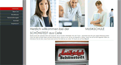 Desktop Screenshot of musikschule-schoenstedt.com